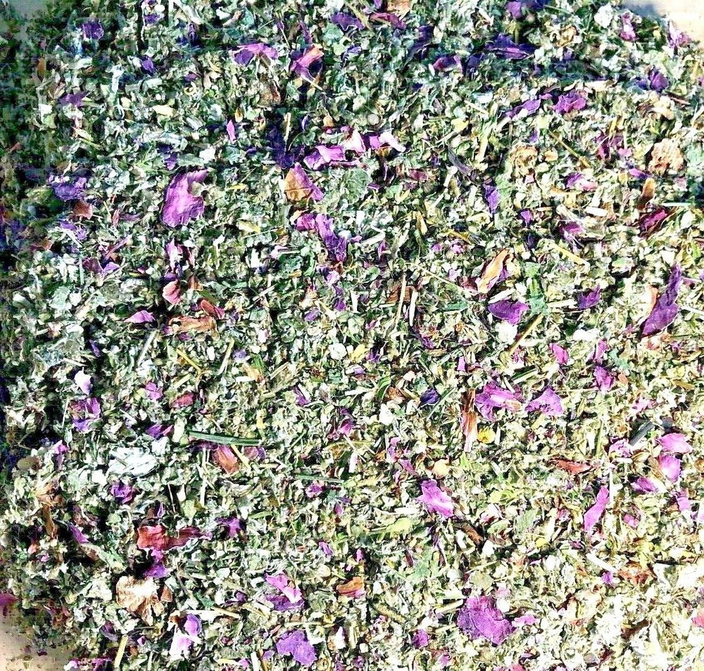 No.6 Blend – Skullcap Wild Lettuce Lotus Passionflower +More Herbs! – oz 1 Ounce