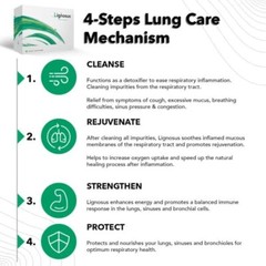 Lignosus: The Best Natural Lung Supplement – 30 Sachet Box – Fast Ship in USA