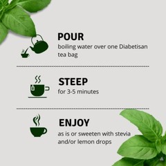Hanan Peruvian Secrets Deabetisan Herbal Tea – 100% Natural Sugar 25 Teabags