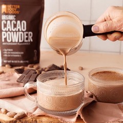 BetterBody Organic Cacao Powder, Non-GMO, Gluten-Free Superfood, Cocoa, 16 oz