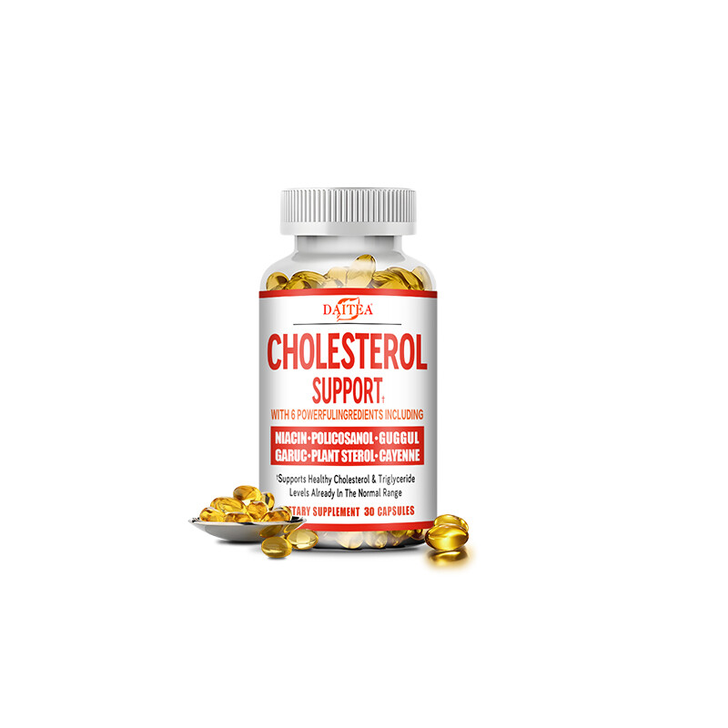 Cholesterol Support – 30 To 120 Capsules Blood Sugar Cholesterol Health