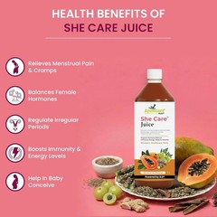Ayumcure She Care Juice 1000ml Herbal Women Wellness Juice Formula