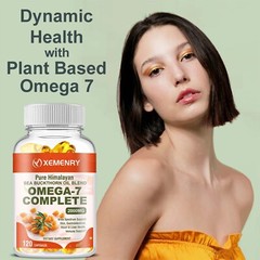 Omega-7 Complete – Organic Sea Buckthorn Oil, Hair, Skin Health, Anti-Aging