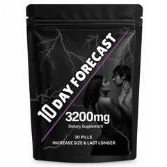 10 Day Forecast Men’s Wellness Supplement 3200mg 30 Pills Herbal Formula