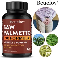 Saw Palmetto Supplement Urinary System & Prostate Function Health Support