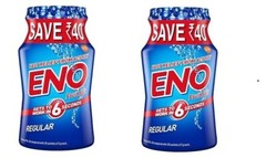 2 X 100g Eno Powder regular powder fast-relief action stomach discomfor acidity