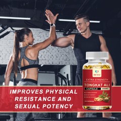 MALE ENHANCING CAPSULES ENERGY & STAMINA BOOSTER WITH MACA,ASHWAGANDHA,GINSENG