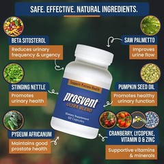 Advanced Prostate Support Ultra Natural Supplement Ease Urine Frequency Urgency