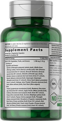 Fruits and Veggies Supplement | 100 Capsules | Vegetarian | by Horbaach