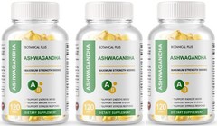 ASHWAGANDHA 5000MG – 360 SOFTGELS HIGH STRENGTH STRESS FATIGUE ANXIETY RELIEF