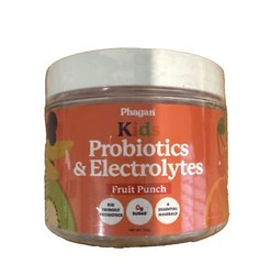 Kids Probiotic & Electrolytes Powder Fruit Punch 30 Servings per Container NEW