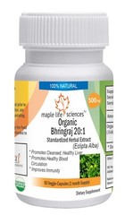 ORGANIC Bhringraj 20:1 Extract Capsules Eclipta Alba False Daisy High Quality