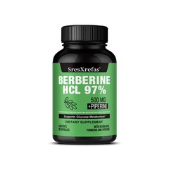 Berberine Hcl With Turmeric Natural Immunity Boost Metabolism 30/60/120 Capsules