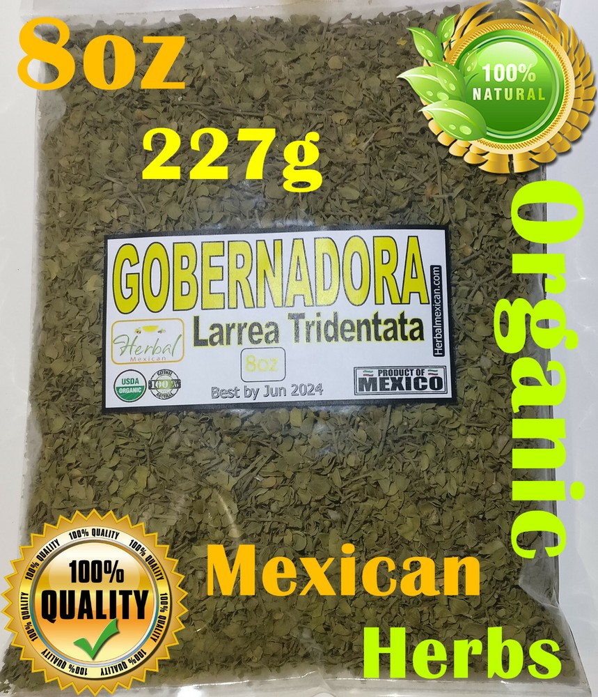  Gobernadora,Gobernadora Hierba/te,8oz Larrea tridentata,yerba Gobernadora !!!