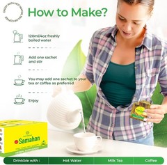30 Sachets Box Link Samahan Ayurveda Herbal Drink Tea Bags with Box