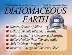 240 Sodium Bentonite Clay + Diatomaceous Earth Capsules 1000 mg – Detox + More