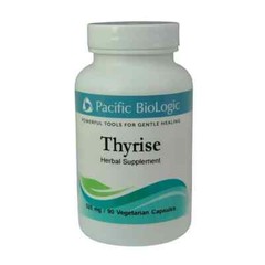 Pacific BioLogic Thyrise Thyroid – 90 Vegetarian Capsule – Newest Expiration