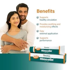 Himalaya Himcolin Gel Ayurvedic Herbal Wellness 30 g Pack of 3 Exp 01/2029
