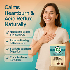 Pippali Capsules (Long Pepper)-6000mg (90% Piperine)-Heartburn & Indigestion