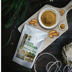 Ginger Powder 200 G (7.05 oz.) Herbal Supplement and Spice | Henna Cosmetics