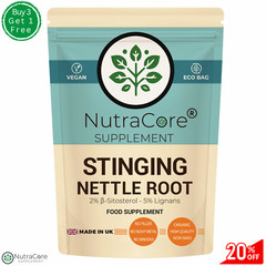 Stinging Nettle Root Caps 5500mg-(5%Lingnans ,2% β-Sitosterol )-100%Vegan-90Caps
