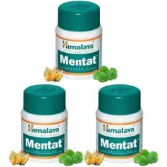 3 X Himalaya Mentat 180 Tabs For Good Memory Health Exp July 2027