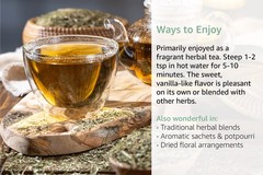 Sweet Woodruff Herbal Tea (Galium odoratum) – Dried Loose Leaf
