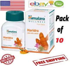 🌿 Himalaya Haridra Skin Wellness – Exp. 08/26, Pack of 10