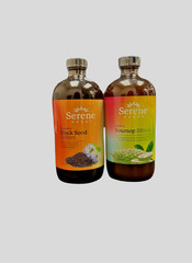 Soursop and Black Seed Bitters (Pack of 2) 100% Natural Organic 16 oz bottle