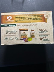 Maharishi Ayurveda Amrit Kalash 600g Paste MAK 4+60 tablets MAK 5 Exp 12/2028