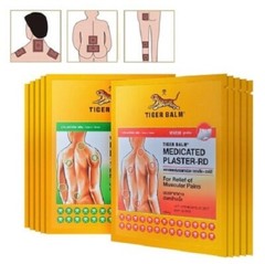 Tiger Balm Patch Plaster Warm Pain Size 10×14 cm 2 Sheets Thailand Product