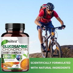 Glucosamine Chondroitin With Turmeric Msm Joint Flexibility 30/60/120 Capsules