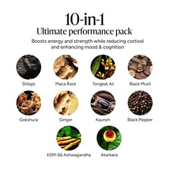 ROOT LABS 4000mg Pure Shilajit Gummies w/ KSM-66 Ashwagandha, No Sugar, 60