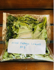 30g Dried Carica Papaya Leaf Whole | Pure Organic Herbal Tea Leaves Natural