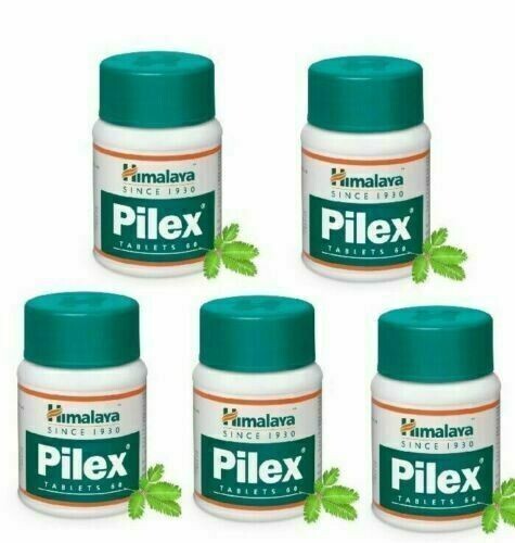 10 Pack x Best Herbal Himalaya PILEX 600 Tabs For Piles LONG EXPIRY