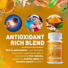Turmeric Curcumin High Potency 95% 10000mg with Piperine Black Pepper Extract
