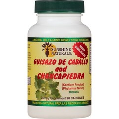 PURE CHANCAPIEDRA Sunshine Guisazo de Caballo and Chanca Piedra 90 Caps