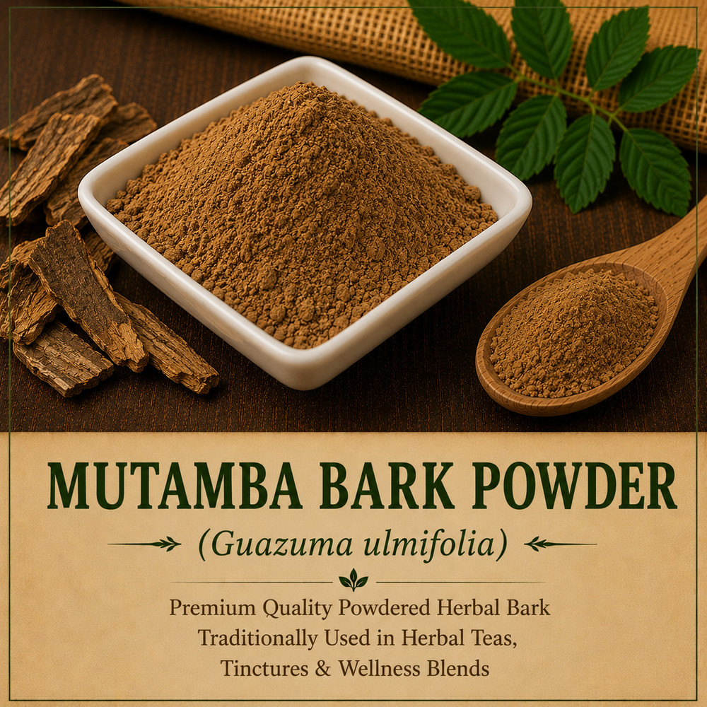 Mutamba Bark Powder (Guazuma ulmifolia) Premium Herbal Bark Powder