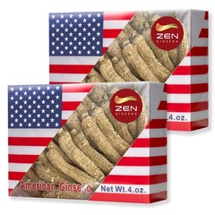 2 Boxes of Hand Selected American Ginseng Root-Small Tail 4oz/Box 西洋参/花旗参 Pan…