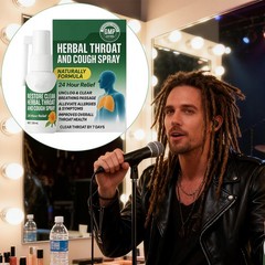 Gentle Plant-Based Throat Spray Natural Mouth Guard Cleaning & Soothing Spray`
