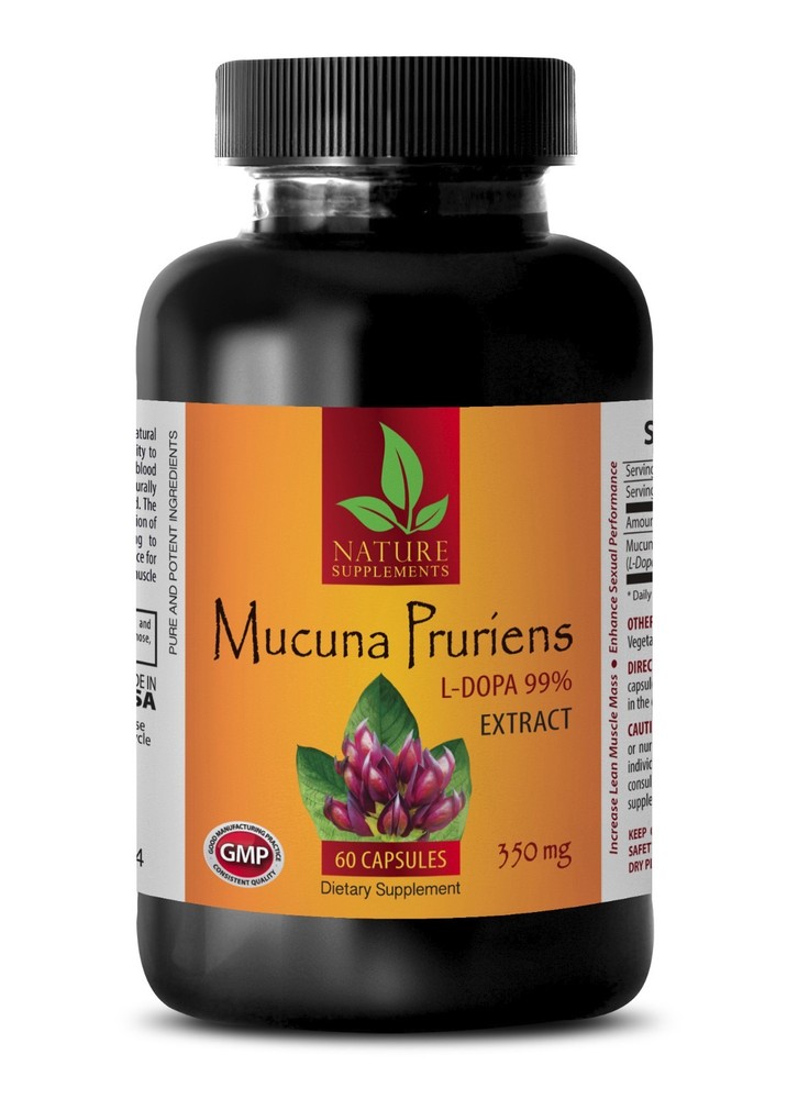 Dopamine and serotonin supplements – MUCUNA PRURIENS 350mg – mood enhancer 1 Bot