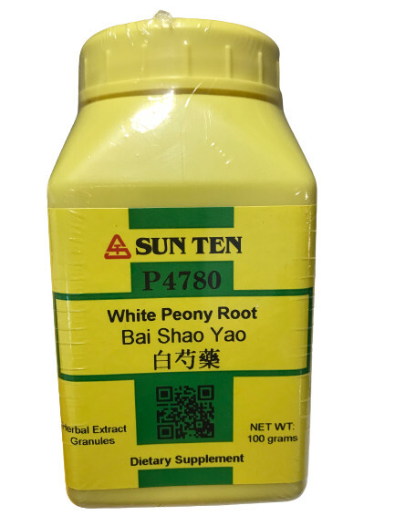 Sun Ten – White Peony Root / Bai Shao /白芍, Concentrated Granules 100gm