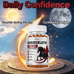 Horse Gelatin 1000MG Gummies – Hydrolyzed Gelatin Complex