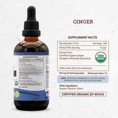 Secrets Of The Tribe Ginger Tincture Alcohol-FREE