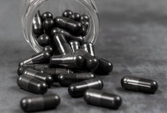 Activated Charcoal Capsules 60 120 180 ct Vegan Pure Powder No Fillers