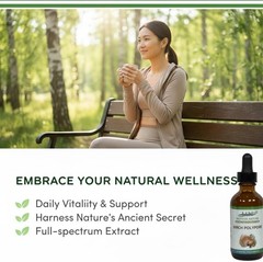 Mother Nature Birch Polypore Immune System Dietary Supplements – 60 ML
