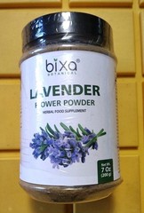 Bixa Botanical Lavender Flower Powder 7oz. Exp: 09/2027