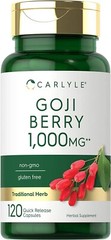 Goji Berry 1000 Mg Super Concentrated Anti Aging Immune Support, 120 Capsules