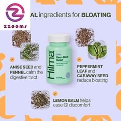 Natural Gas and Bloating Relief with Lemon Balm, Fennel & Peppermint Leaf, Docto