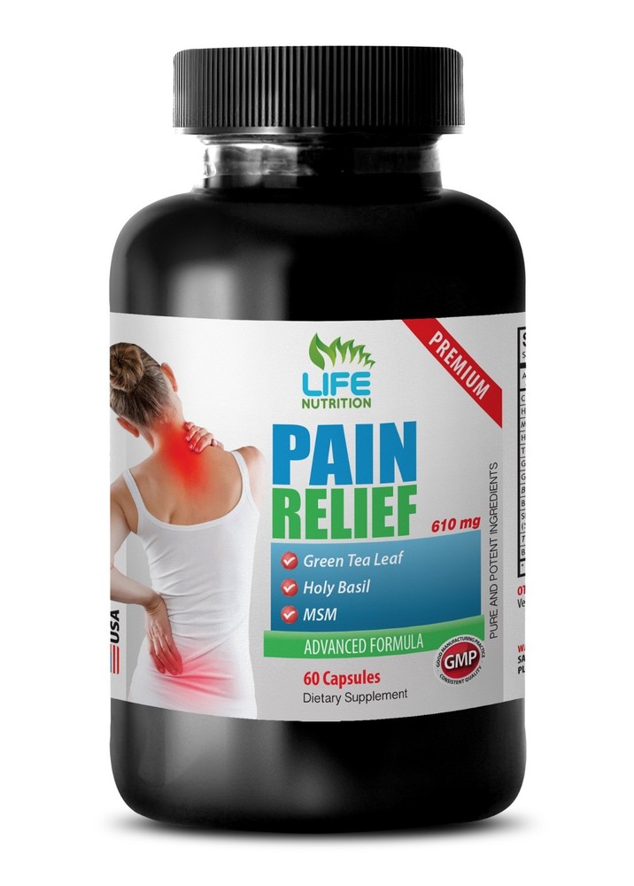 joint pain pills – PREMIUM PAIN RELIEF FORMULA 610MG 1B – msm